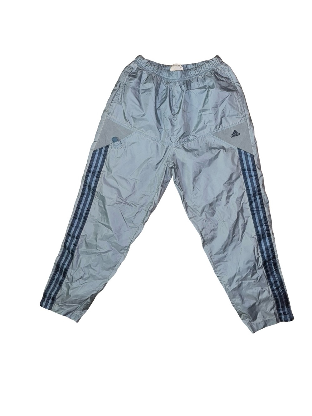 Vintage 1990’s Adidas White Tag Y2K Athletic Track Pants